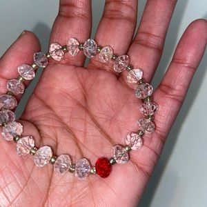 Handmade Women’s Glass Bead Bracelet